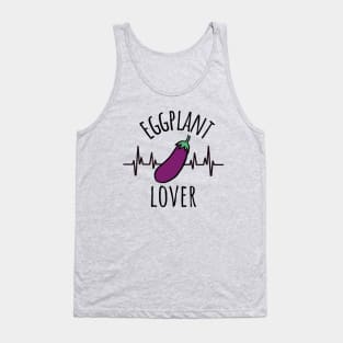 Eggplant Lover Eggplant In A Heartbeat Tank Top